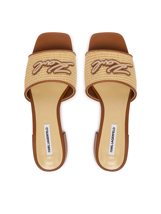 KARL LAGERFELD KARL LAGERFELD Pantoletten Petalo II KL80700A Beige