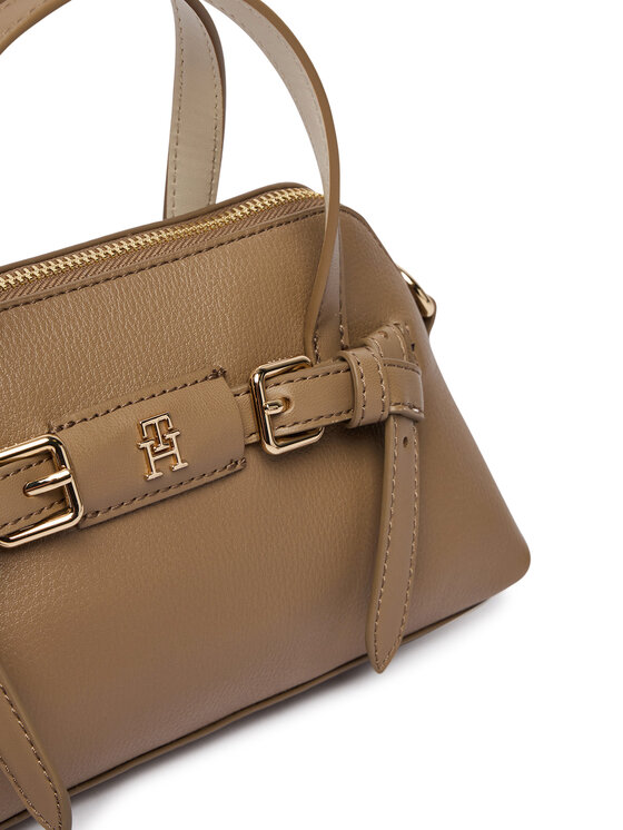 Tommy Hilfiger Tommy Hilfiger Käekott Th Buckle Mini AW0AW19034 Beež