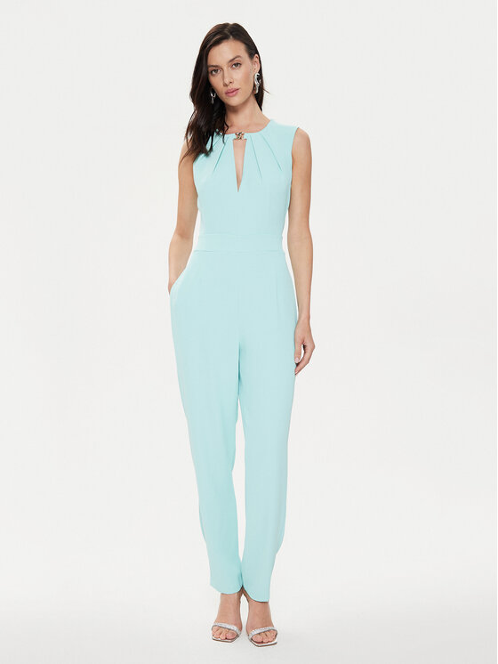 Rinascimento Rinascimento Overal CFC0118335003 Světle modrá Regular Fit