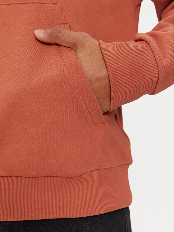 Calvin Klein Calvin Klein Bluza Hero K10K111345 Pomarańczowy Relaxed Fit