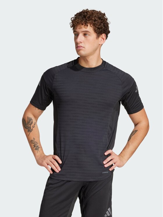 adidas adidas Koszulka techniczna 140229 Czarny Slim Fit
