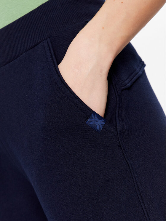 United Colors Of Benetton United Colors Of Benetton Pantaloni da tuta 3J68P0472 Blu scuro Regular Fit
