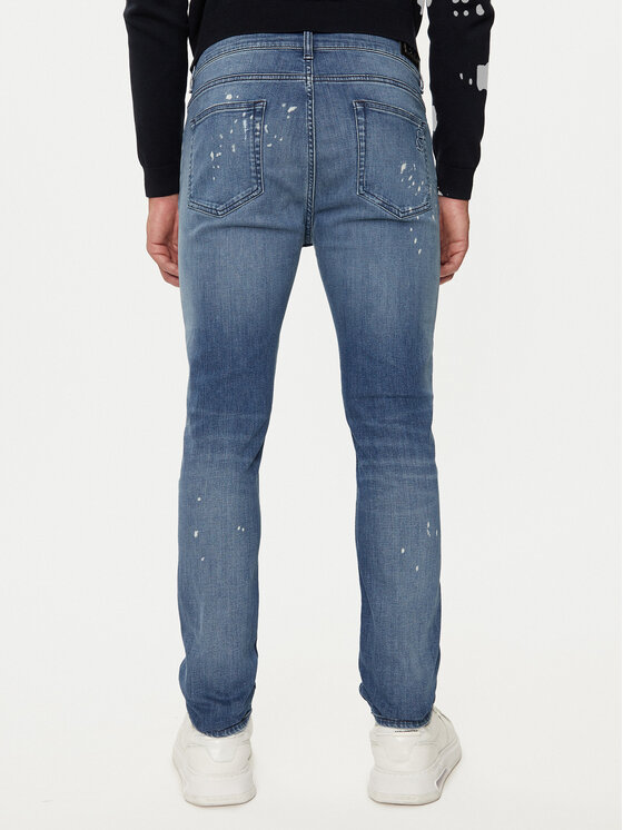 KARL LAGERFELD KARL LAGERFELD Džinsi 265801 544832 Tumši zils Slim Fit