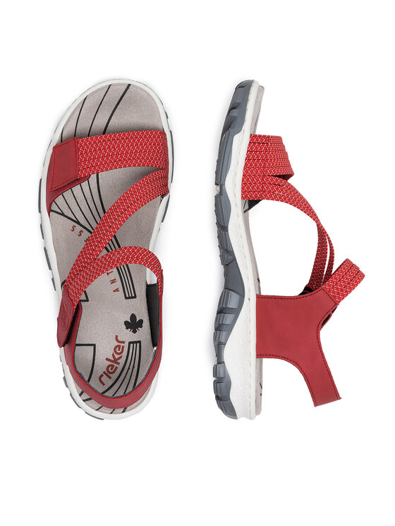 Rieker Rieker Sandalen 68871-33 Rot