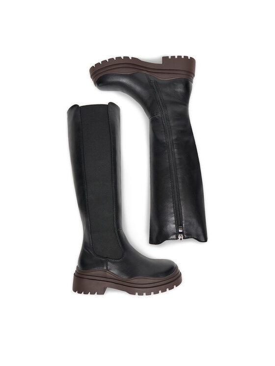DeeZee DeeZee Csizma 90152-6 Fekete