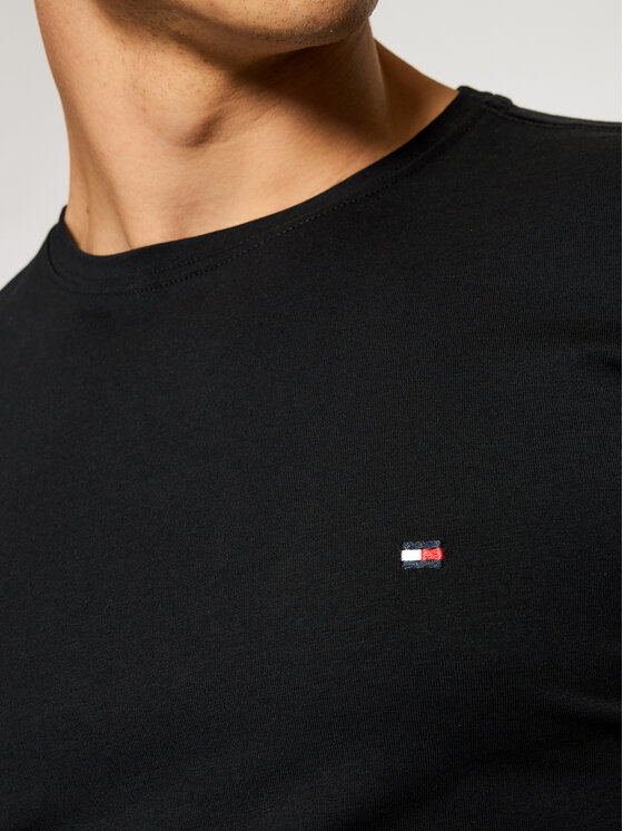 Tommy Hilfiger Tommy Hilfiger Tričko 867896625 Čierna Slim Fit