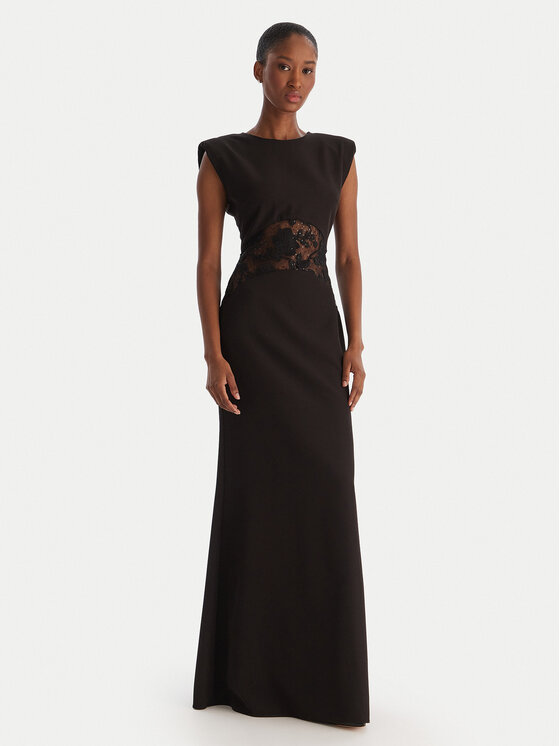 ACCESS FASHION ACCESS FASHION Večernja haljina 54-3309-168 Crna Regular Fit