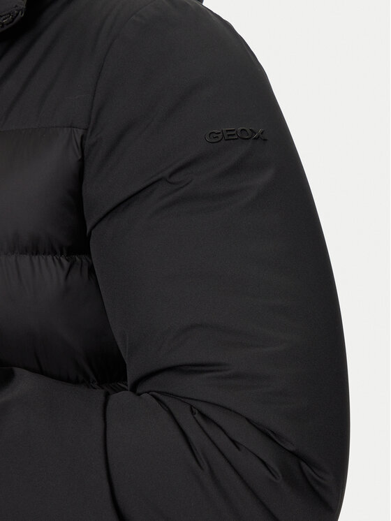 Geox Geox Μπουφάν χειμωνιάτικο Sapienza M4628J TC188 F0284 Μαύρο Regular Fit