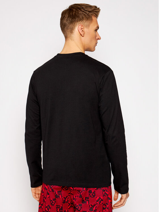 Guess Guess Піжама U0BX03 JR018 Чорний Regular Fit