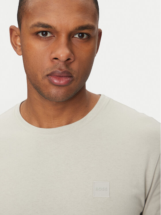 BOSS BOSS Longsleeve Tacks 50512111 Бежевий Regular Fit