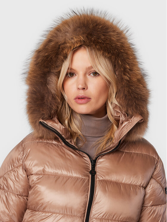Frieda & Freddies Frieda & Freddies Зимно яке 8715C Бежов Regular Fit