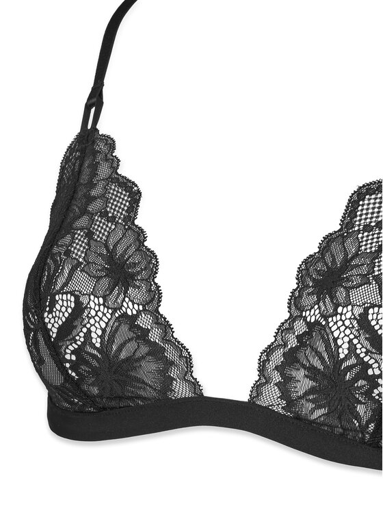 Hunkemöller Hunkemöller Biustonosz braletka Stormi 300739 Czarny