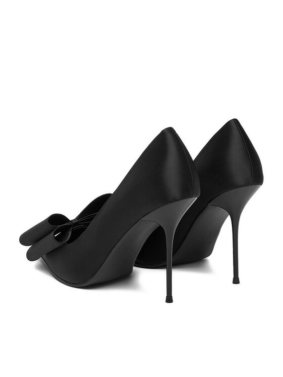 Eva Minge Eva Minge Pantofi cu toc subțire EO-EMI-25P142 Negru