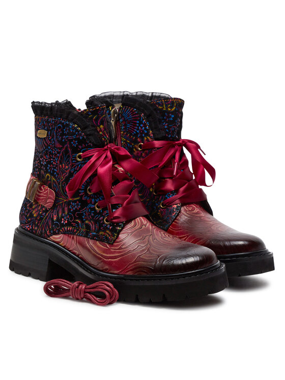 Laura Vita Laura Vita Черевики Kouleo 47 Бордовий