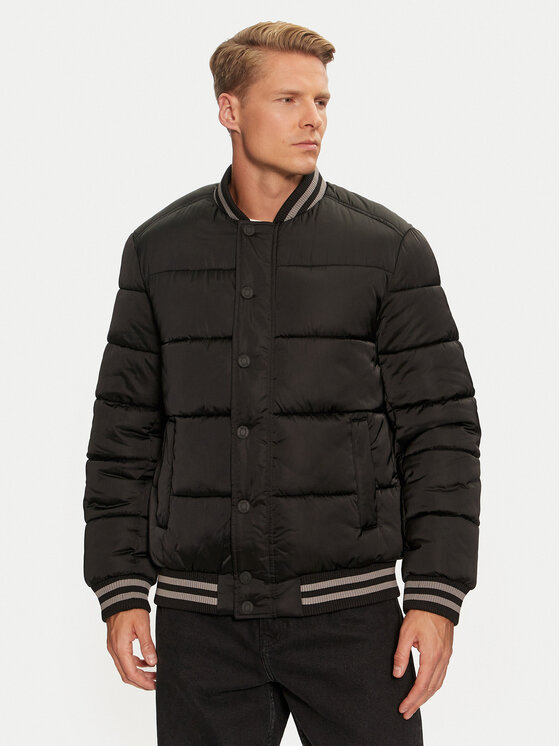 Guess Bundy bomber M4BL31 WGJ92 Čierna Regular Fit