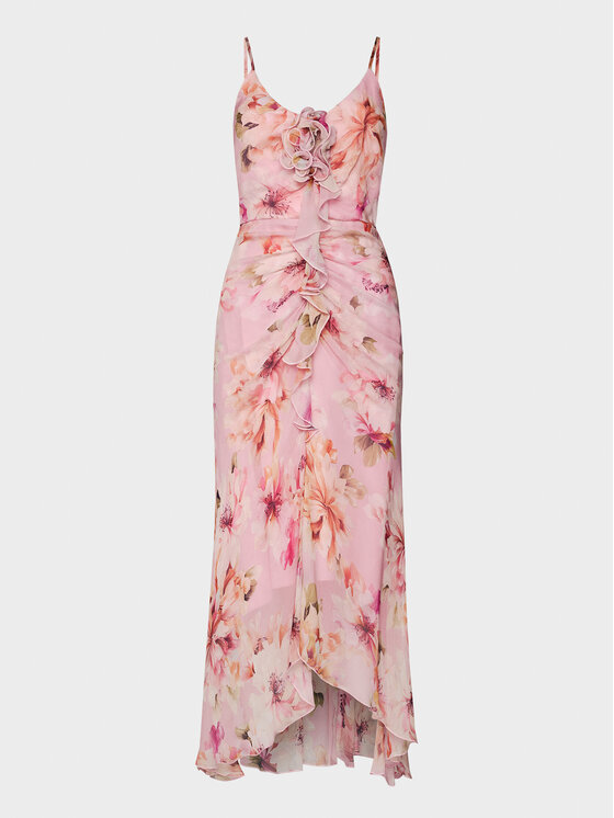 Nissa Nissa Sommerkleid RC14708 Rosa Regular Fit