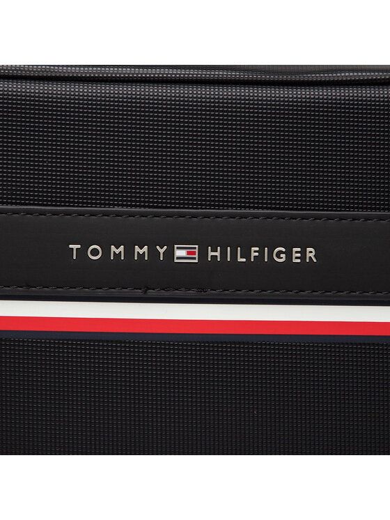 Tommy Hilfiger Trousse de toilette Th Stripe Washbag AM0AM10507 Noir | Modivo.fr