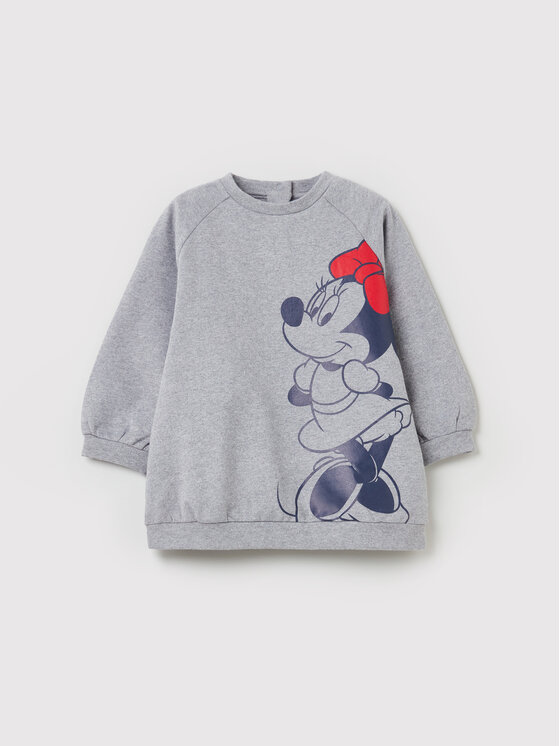 OVS Суитшърт MICKEY & FRIENDS 1349126 Сив Relaxed Fit