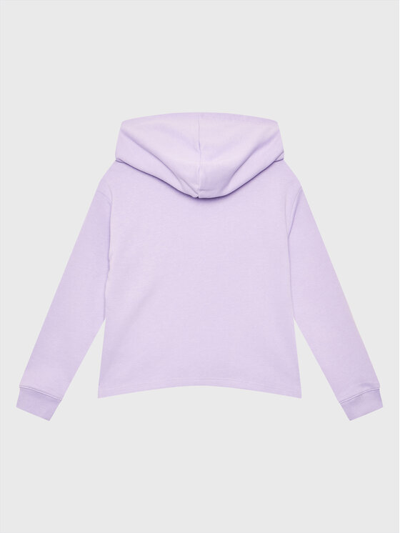 Champion Champion Bluza 404601 Fioletowy Custom Fit