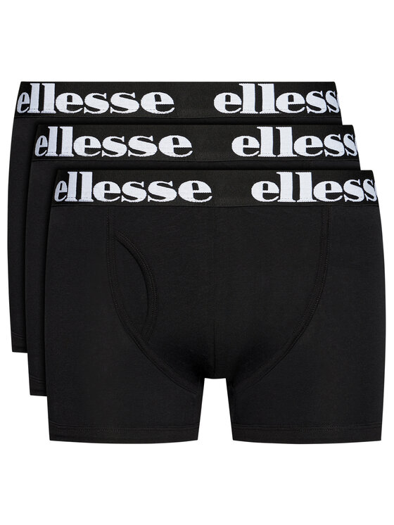 Ellesse 3 bokseršortu pāru komplekts Hali SHAY0614 Melns