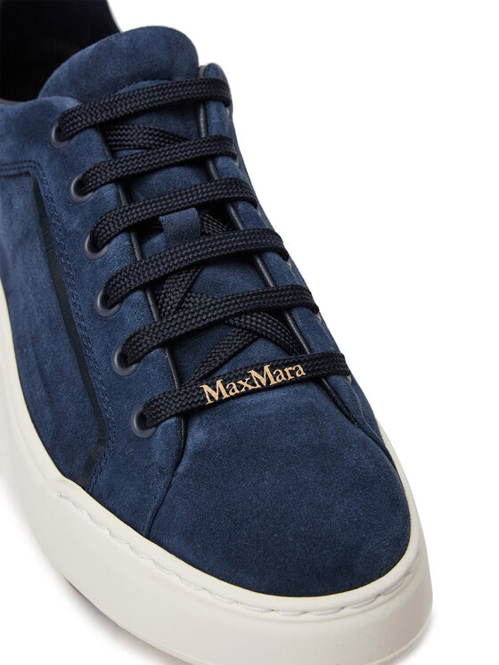 Max Mara Max Mara Sneakersy 2514761011650 Tmavomodrá