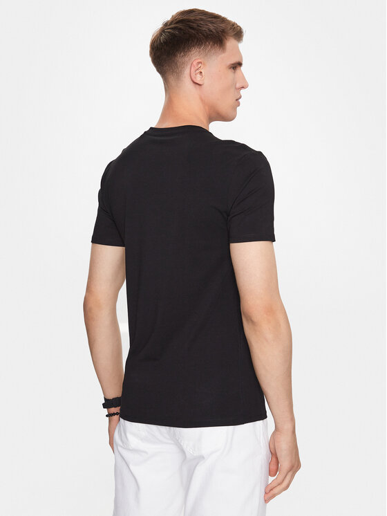 Guess Guess T-Shirt M2YI32 J1314 Černá Slim Fit