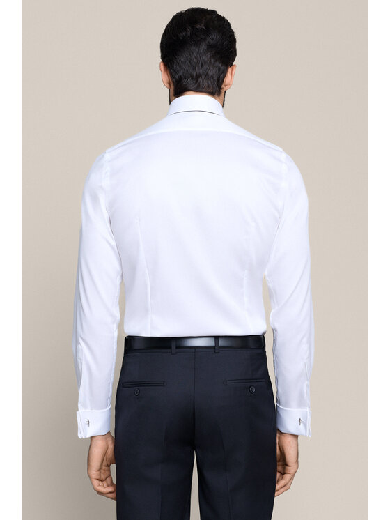 Lancerto Lancerto Koszula Tenera KO073126000053 Biały Slim Fit