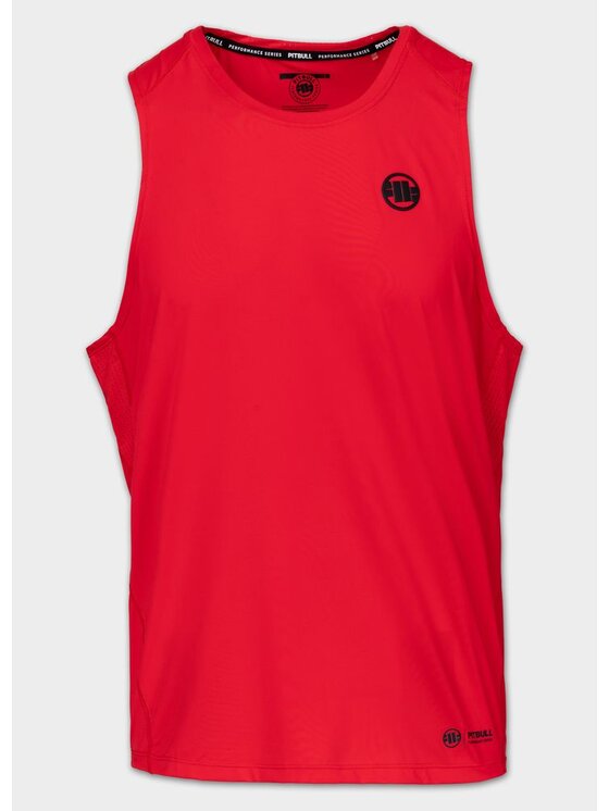 PITBULL PITBULL Tank top RUNWAY Czerwony Regular Fit