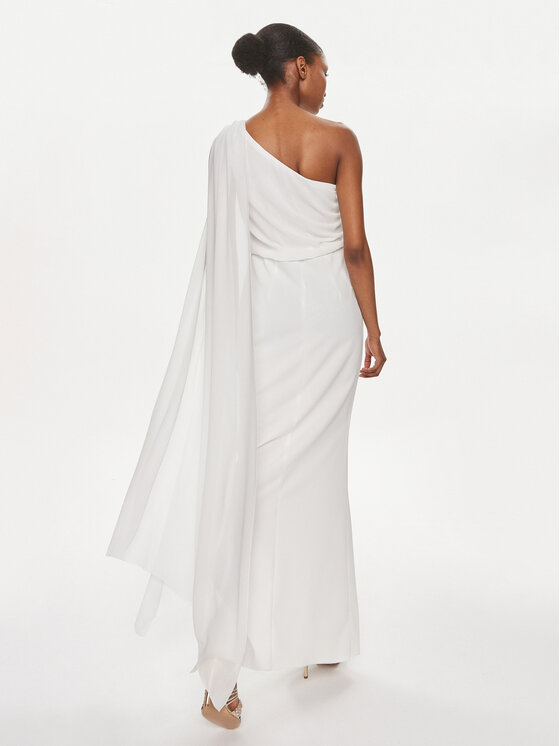 Rinascimento Rinascimento Abendkleid CFC0117713003 Weiß Regular Fit