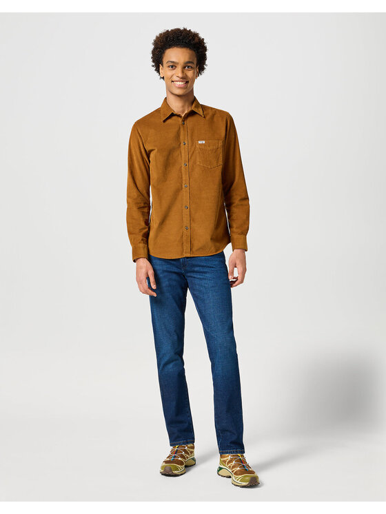 Wrangler Wrangler Jeansy TEXAS SLIM Niebieski Regular Fit
