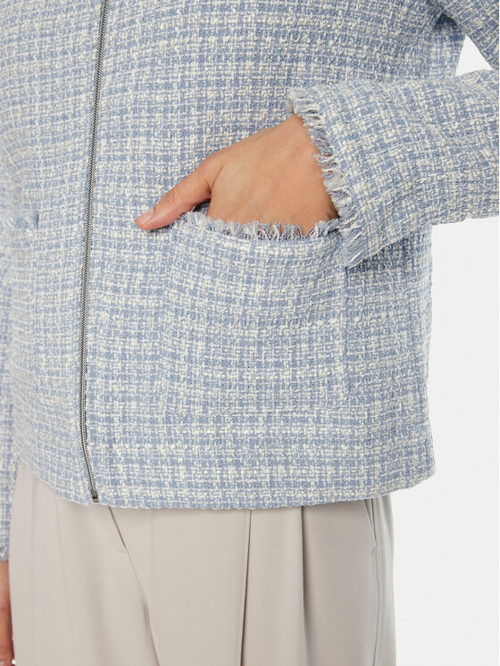 Olsen Olsen Marynarka 15001468 Błękitny Regular Fit