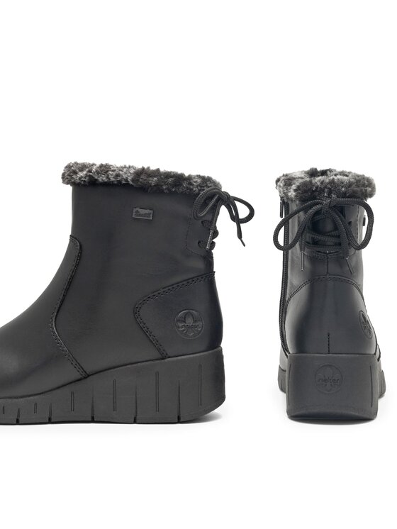Rieker Rieker Botine Y1350-00 Negru