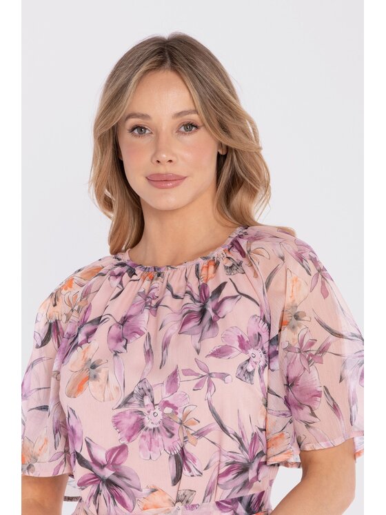 Stylove Stylove Abito da cocktail S435 Rosa A-Line Fit