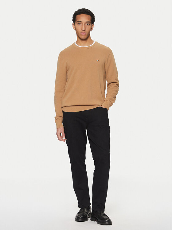 Tommy Hilfiger Tommy Hilfiger Džínsy Core Harlem MW0MW39040 Čierna Straight Fit