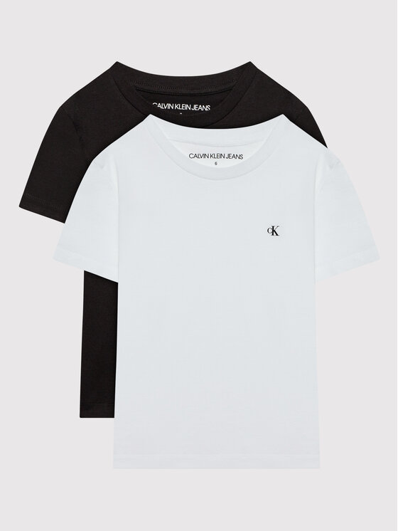 Calvin Klein Jeans Calvin Klein Jeans Póló szett Monogram IB0IB01093 Fehér Regular Fit