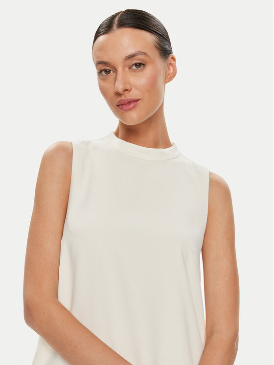Marella Marella Haljina za svaki dan Mariacarla 2332210833 Bijela Regular Fit