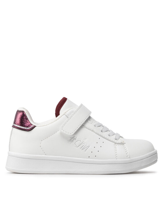 Sneakers Shone 15012-129 Off White/Purple