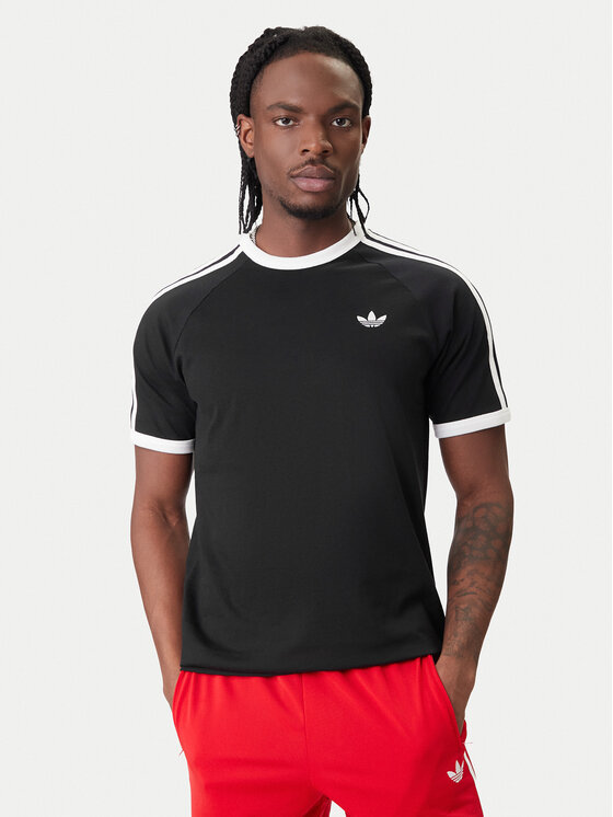 adidas adidas Póló 3-Stripes KE3538 Fekete Regular Fit