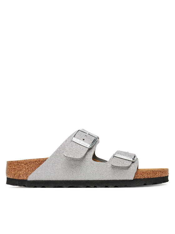 Birkenstock Šľapky Arizona 1030127 Strieborná