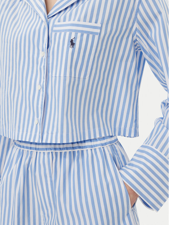 Polo Ralph Lauren Polo Ralph Lauren Piżama 4P8010 Niebieski Relaxed Fit