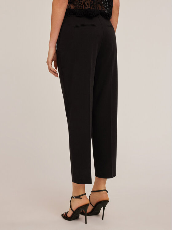 Motivi Motivi Pantaloni di tessuto P193Q003746N033 Nero Regular Fit