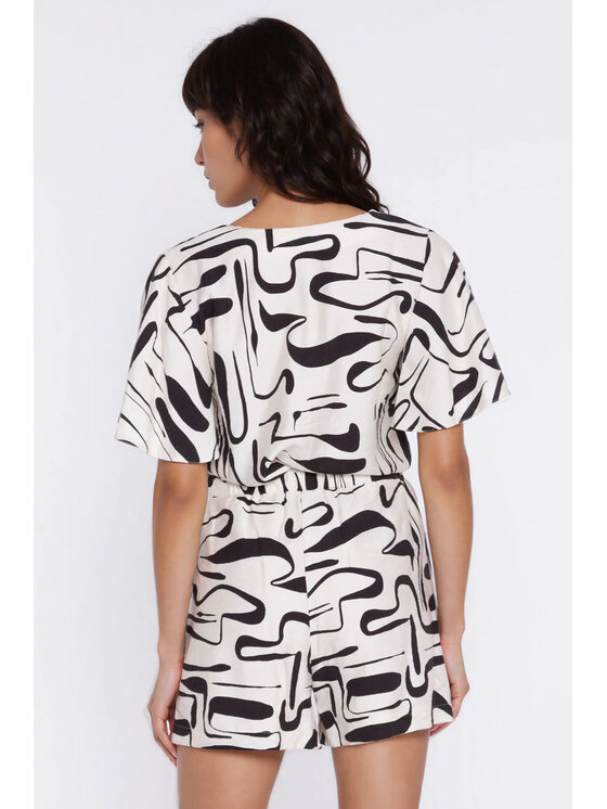 NIFE NIFE Šortky z materiálu SD136 Barevná Regular Fit