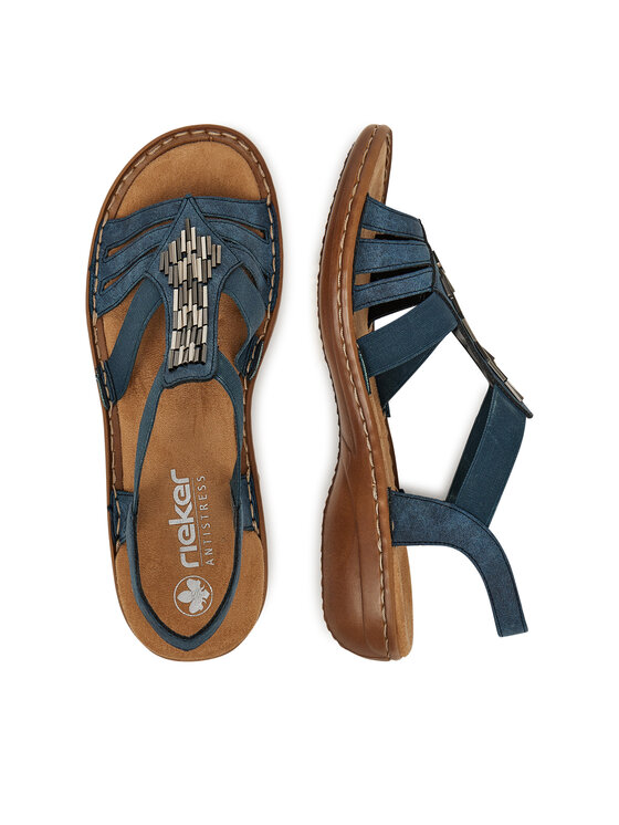 Rieker Rieker Σανδάλια 60800-14 Μπλε