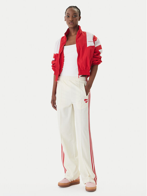 adidas adidas Sweatshirt Blocked Washed KD8788 Rot Oversize