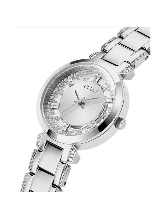 Guess Guess Hodinky GW0470L1 Strieborná