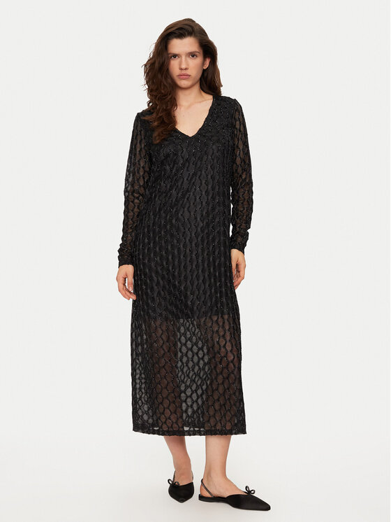 Vila Vila Coctailkleid Zalma 14102492 Schwarz Regular Fit