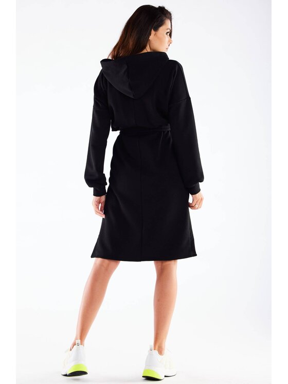 Infinite You Infinite You Vestito di maglia M269 Nero Basic Fit