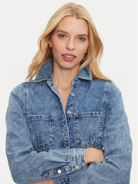 Karl Lagerfeld Jeans Karl Lagerfeld Jeans Jeanskleid 246J1302 Blau Regular Fit