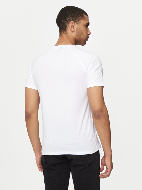 BOSS Boss Póló T-Shirt Rn Slim Fit 50517970 Fehér Slim Fit
