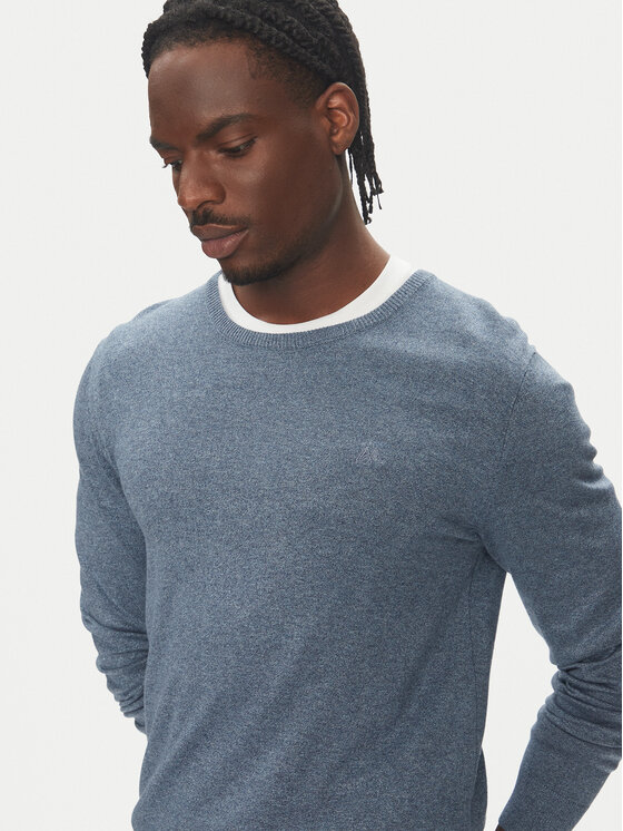 Lindbergh Lindbergh Sveter 30-80043 Zelená Slim Fit